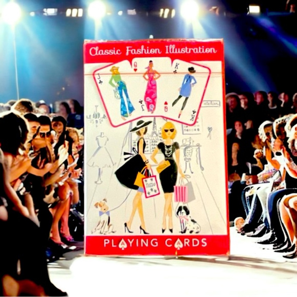Classic Fashion Illustration Playing Cards